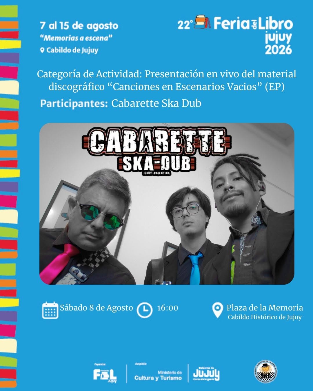 Show de "Cabarette" en la 2° Feria del Libro - Capital