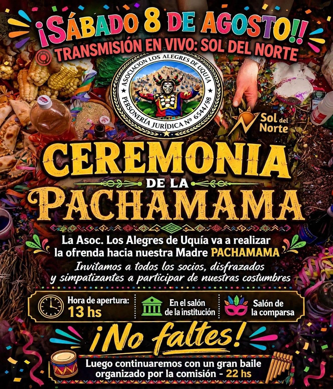 Ceremonia a la Pachamama - Uquía