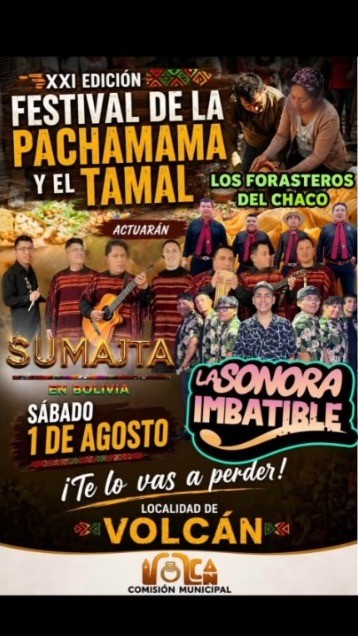 XXI Festival de la Pachamama y el Tamal - Volcán