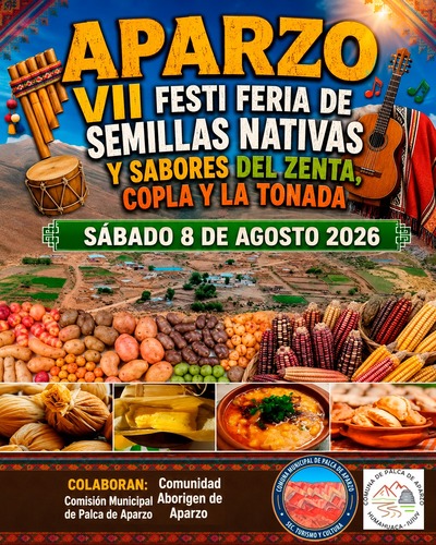 VII Festi Feria de Semillas Nativas y Sabores del Zenta, Copla y la Tonada en Aparzo