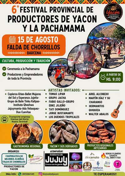 6° Festival del Yacón y Homenaje a la Pachamama - Bárcena
