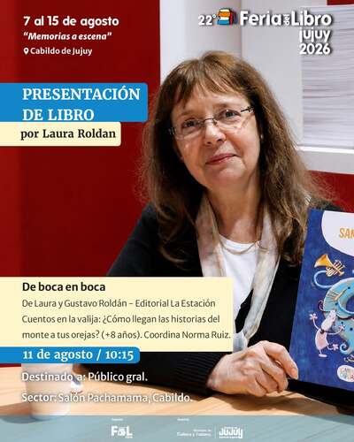 Presentación de Libro por Laura Roldán - Capital
