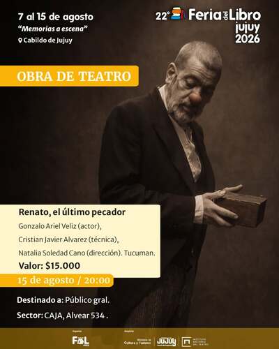 Obra de Teatro: Renato, el último pecador - Capital