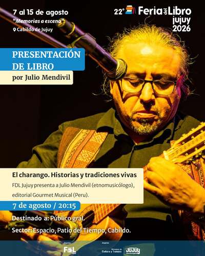 Presentación de Libro por Julio Mendívil - Capital