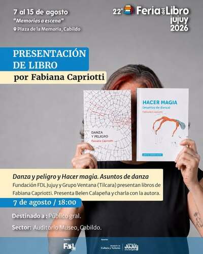 Presentación de Libros por Fabiana Capriotti - Capital
