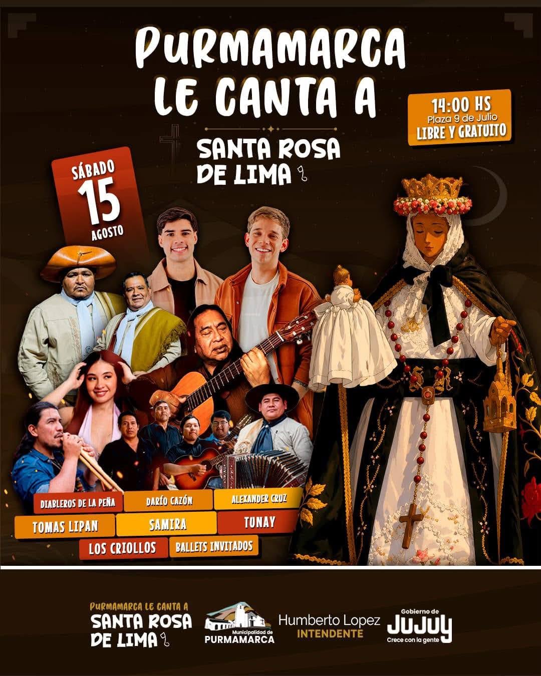 Serenata a Santa Rosa de Lima - Purmamarca