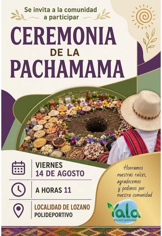 Ceremonia de la Pachamama - Lozano
