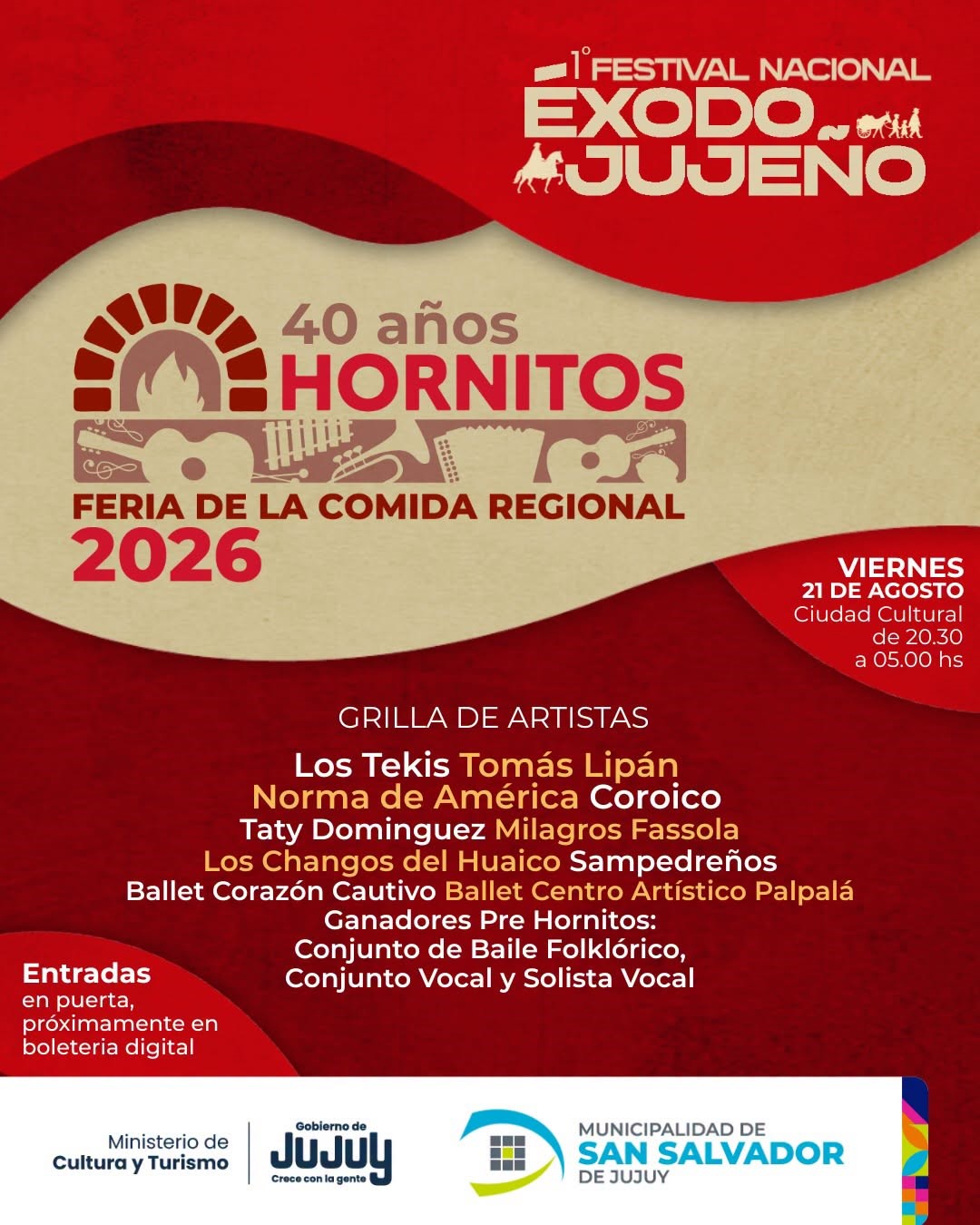 1° Festival Nacional Éxodo Jujeño - Capital