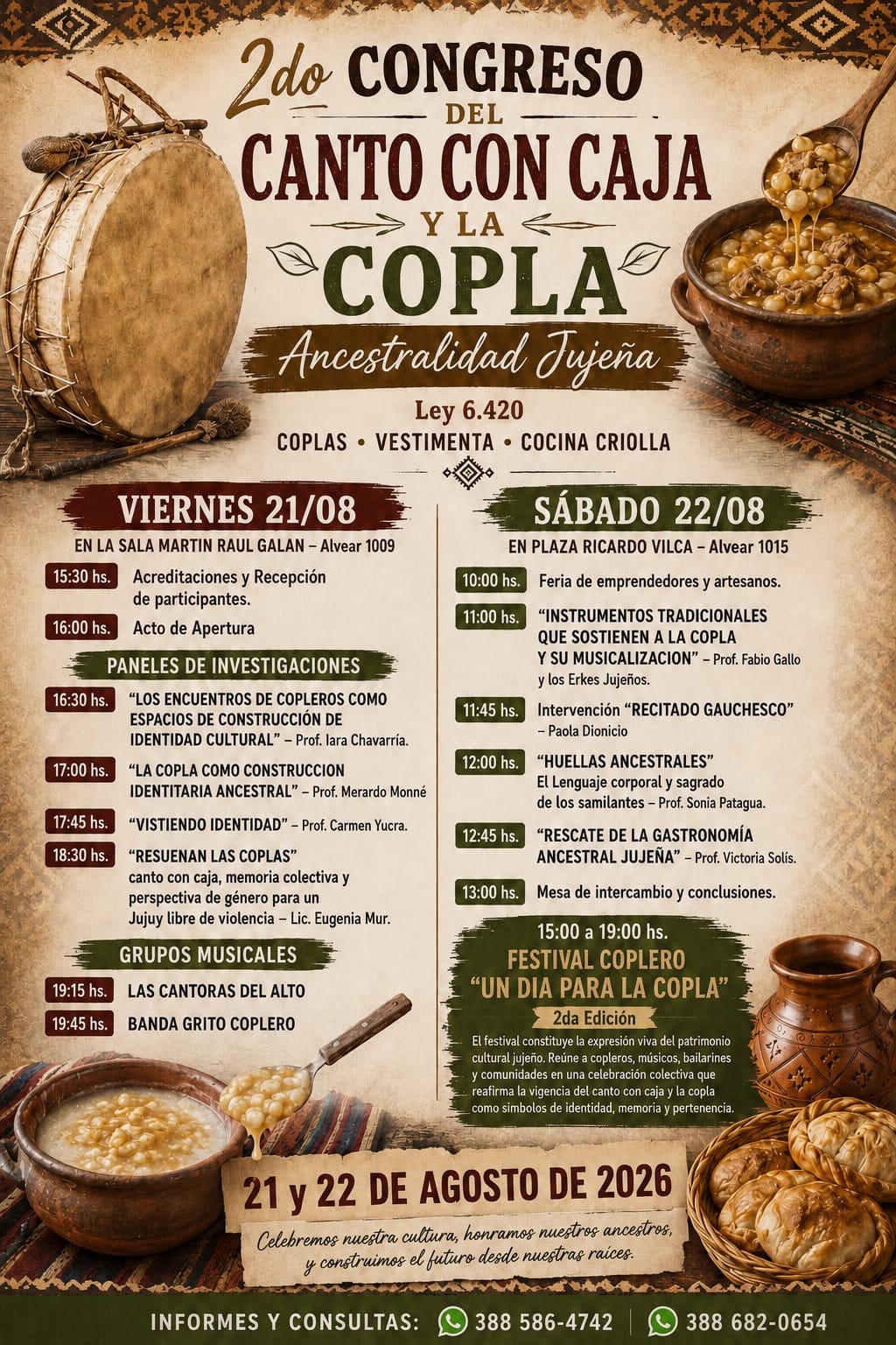 2° Congreso del Canto con Caja y la Copla - Capital