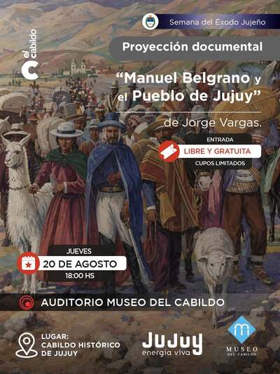 Manuel Belgrano y el pueblo de Jujuy - Capital