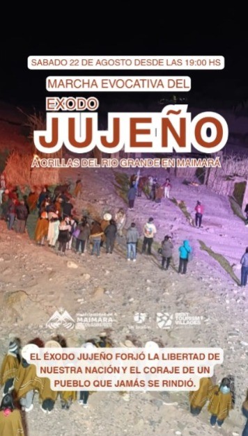 Marcha Evocativa al Éxodo Jujeño - Maimará