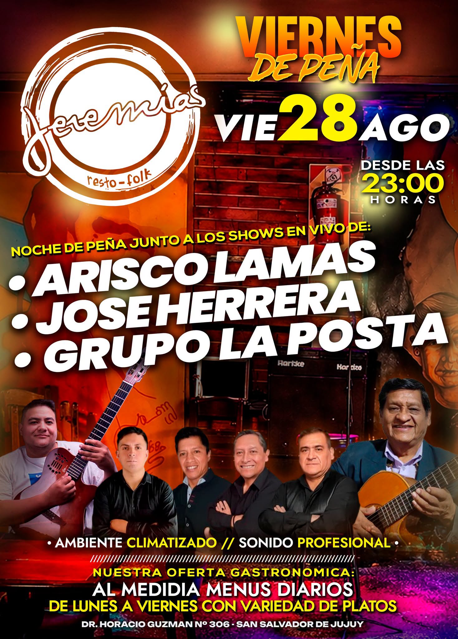 Viernes de Peña en Jeremías - Capital