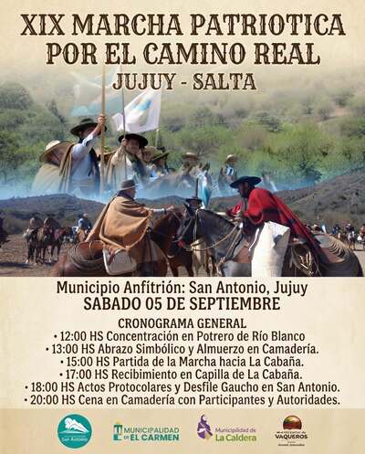 XIX Marcha Patriótica por el Camino Real - San Antonio