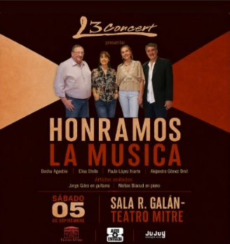 L3 Concert - "Honramos la Música" - Capital